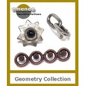 Emenee Cabinet Knobs and Pulls Geometry Collection
