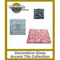 Emenee Decorative Glass Accent Tile Collection 