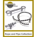 Emenee Cabinet Knobs and Pulls Rope & Pipe Collection