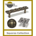 Emenee Cabinet Knobs and Pulls Squares Collection 