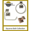 Emenee Bath Accessories Squares Collection 